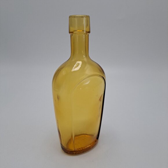 Wheaton NJ Reproduction Amber Glass Bottle Collectible - Picture 4 of 12